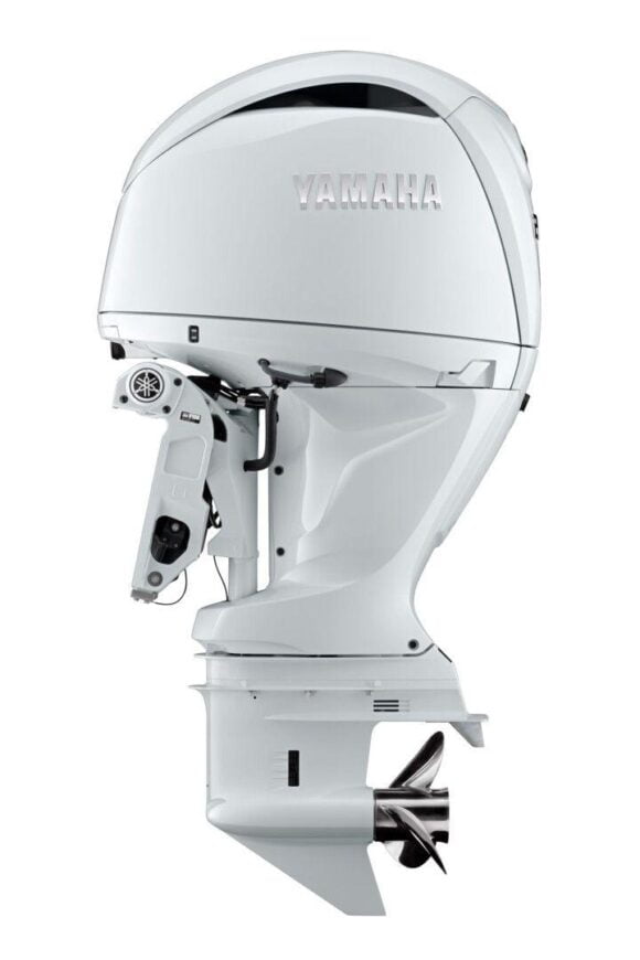 Yamaha 200HP Pearlescent Outboard White 4 Stroke Extra-Long Shaft - Image 2