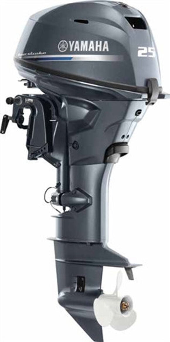 Yamaha 25hp Four Stroke Outboard - 15" Remote Electric Start - F25SWTC