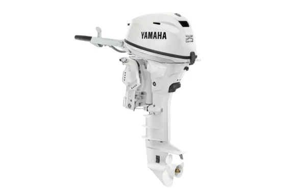 Yamaha 25hp Outboard | F25LWTHC2 | White