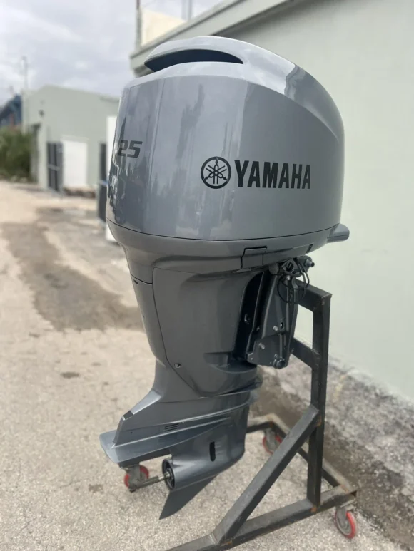 2002 Yamaha 225HP Four Stroke Outboard Motor F225 - Image 3